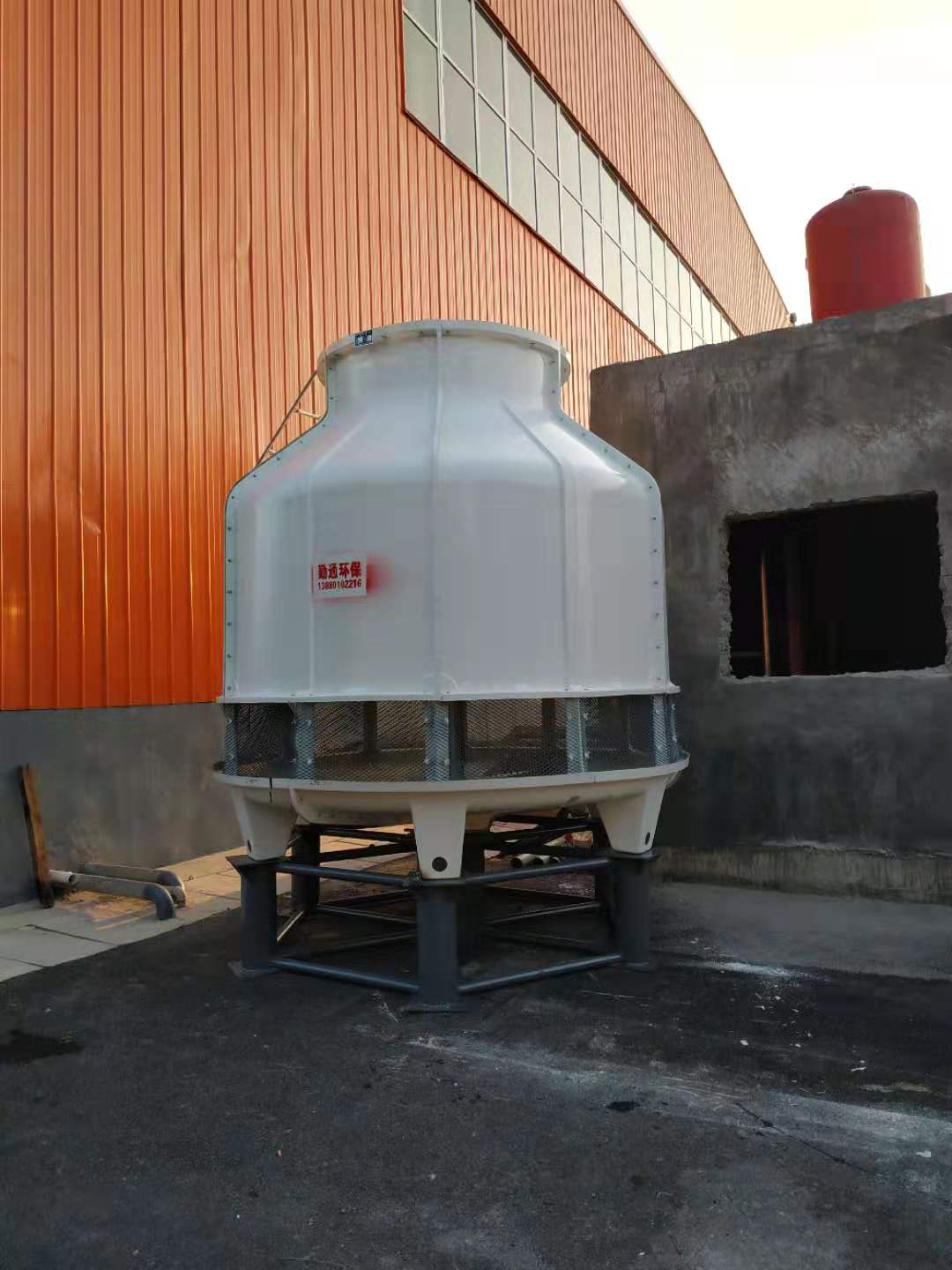 贵州盘县150T冷却塔安装现场