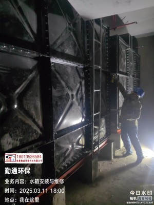 四川搪瓷水箱安装案例