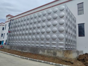 眉山彭州500t不锈钢水箱工程案例