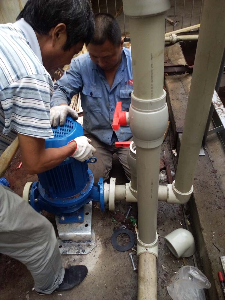 成都华阳热浸锌厂冷却塔循环水系统工程