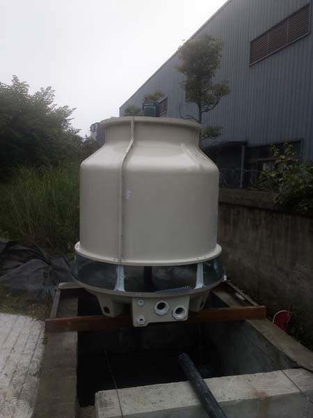 成都大邑沙渠工业园GL-40T冷却塔水循环系统工程案例