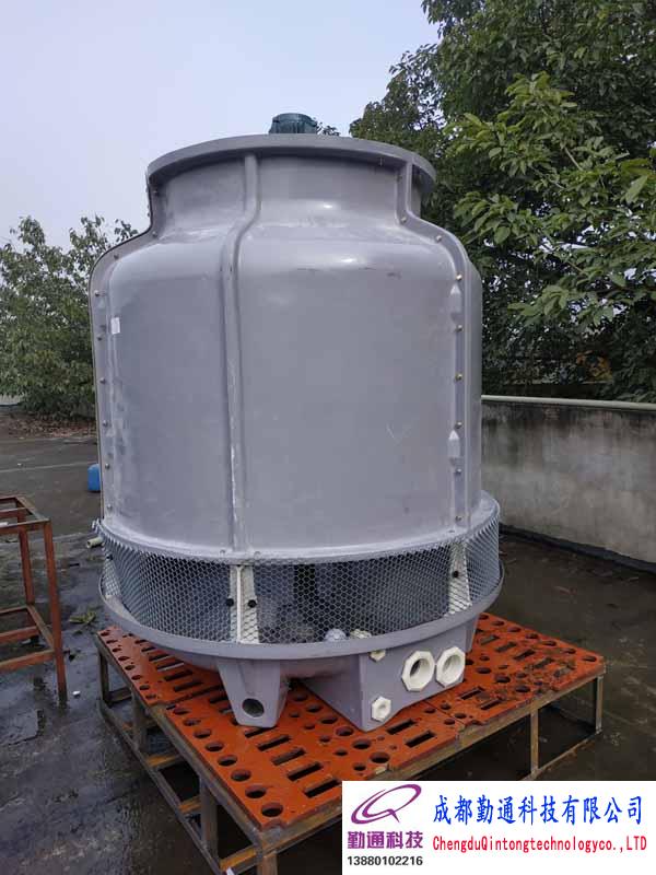 四川资中职业学校40T冷却塔安装现场