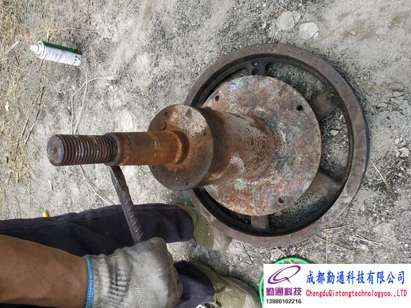 龙泉光明光电良机冷却塔维修保养、水泵维修保养施工现场