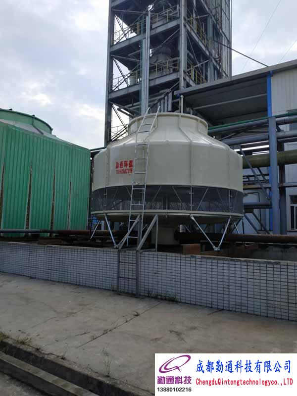 四川眉山GL-300T冷却塔安装现场