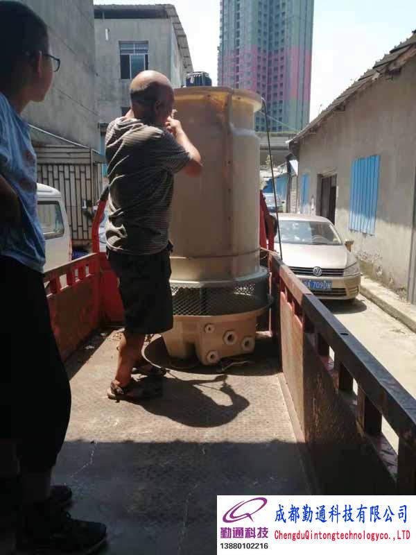 雅安液压打包机冷却水循环10T冷却塔物流发货